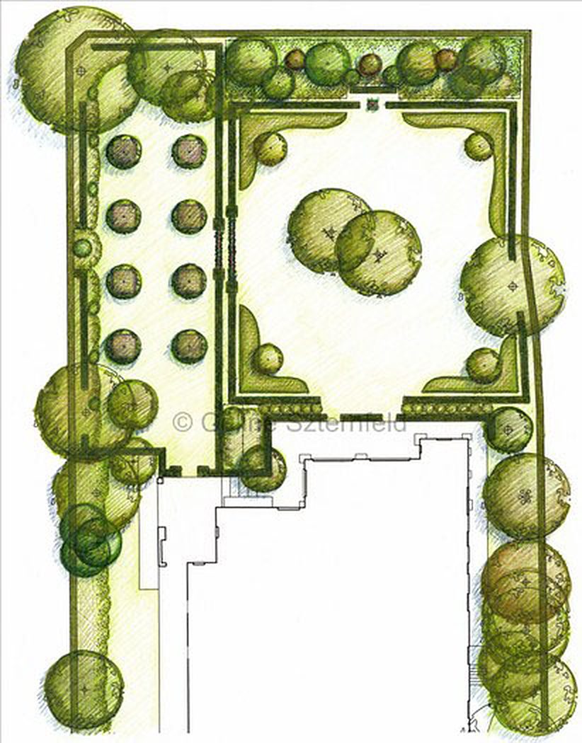Plan de jardin 12