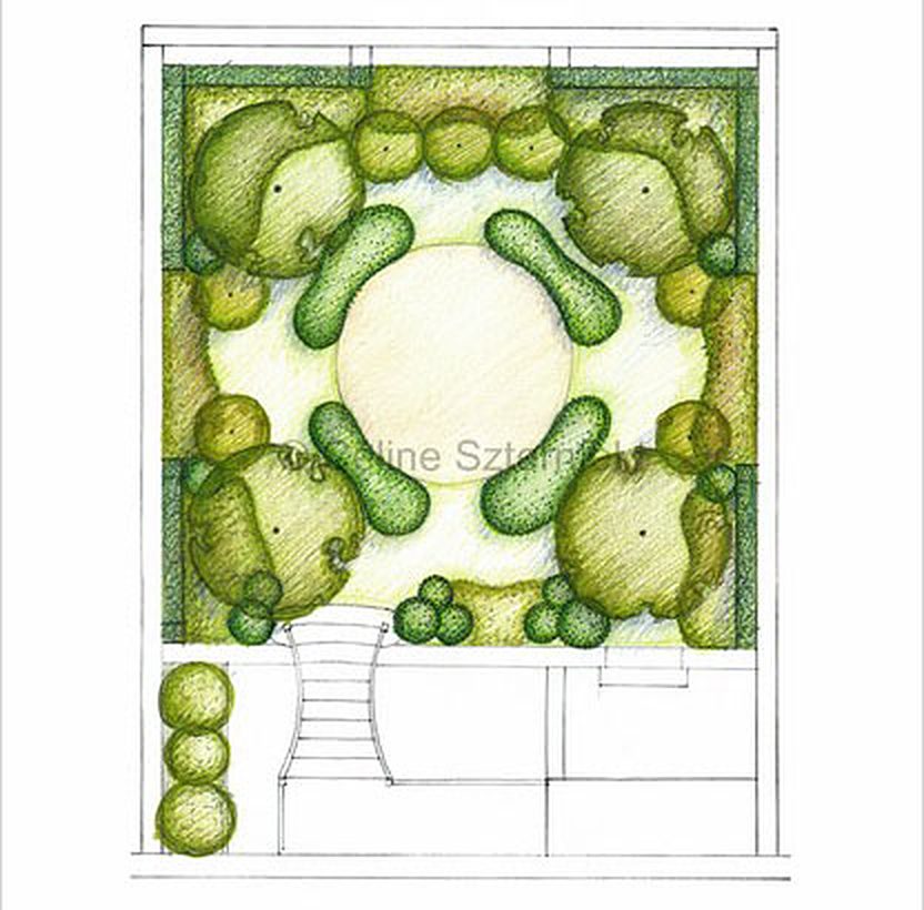 Plan de jardin 14