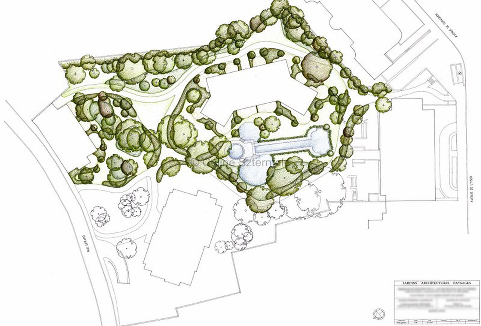 Plan de jardin 16